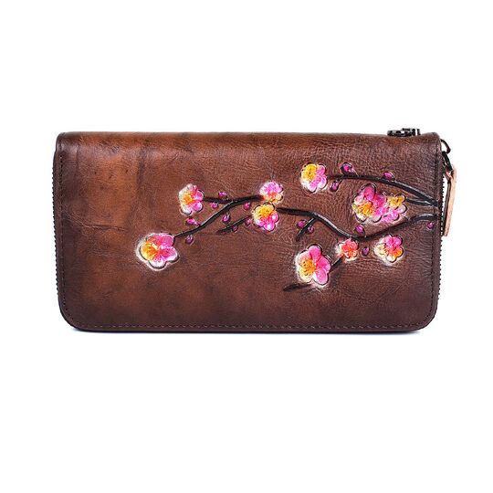 Жіночий гаманець, коричневий П3813