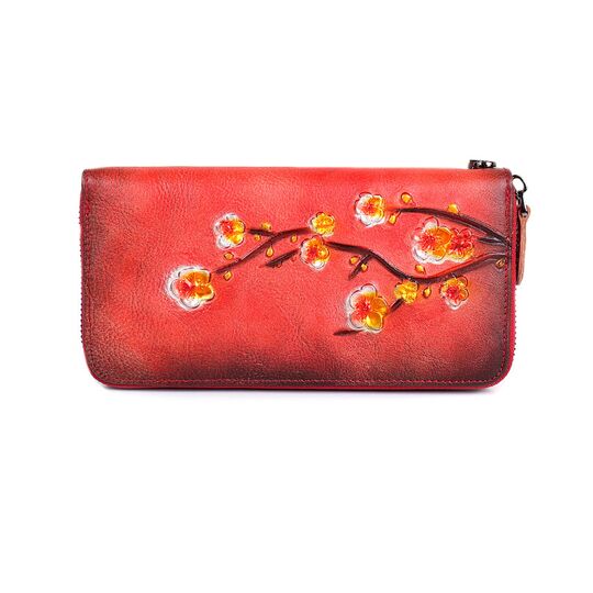 Жіночий гаманець, червоний П3814