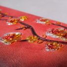 Женский кошелек, красный П3814