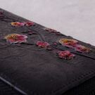 Женский кошелек, черный П3815