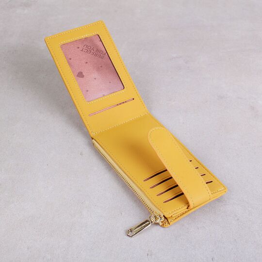 Гаманець жіночий WEICHEN, жовта П2203