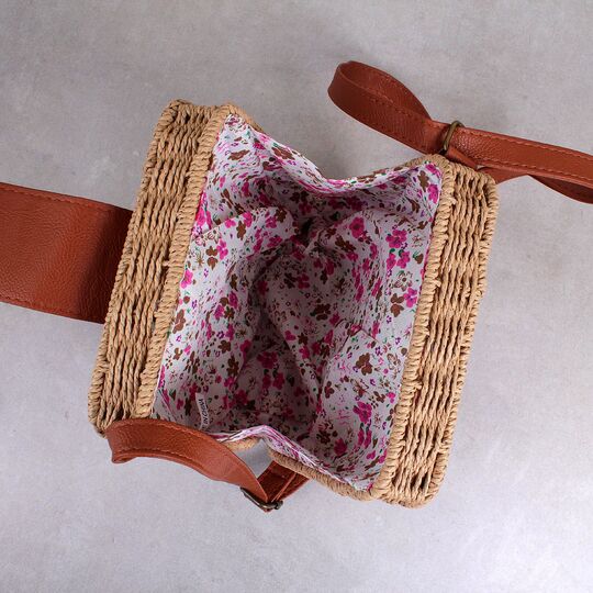 Женская сумка соломенная П3820