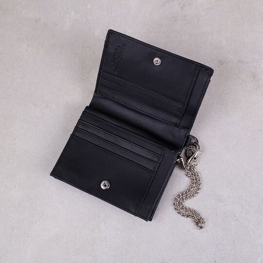 Чоловічий гаманець KAVIS, чорний П3821