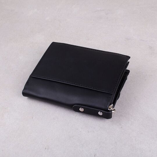 Чоловічий гаманець KAVIS, чорний П3821