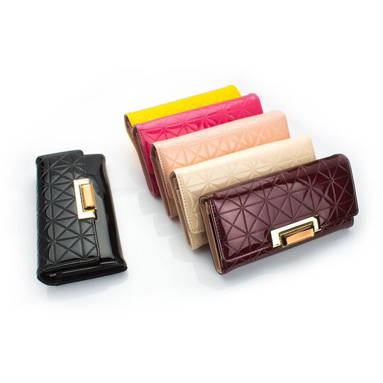 Женский кошелек, розовый П0254 Женский кошелек, розовый П0254