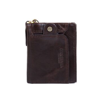 Чоловічий гаманець KAVIS, коричневий П3823