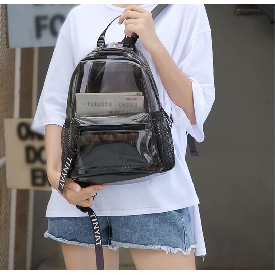 Рюкзак жіночий 'TINYAT', прозорий П3828
