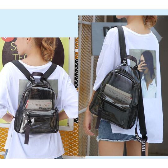 Рюкзак жіночий 'TINYAT', прозорий П3828