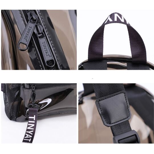 Рюкзак жіночий 'TINYAT', прозорий П3828