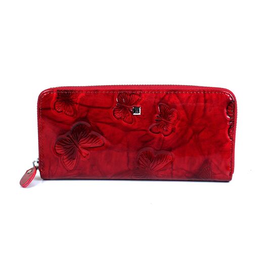 Жіночий гаманець, червоний 'HH' П3835