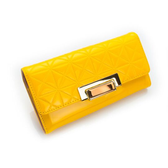 Женский кошелек, желтый П0256
