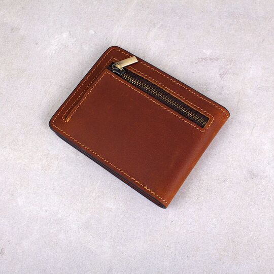 Чоловічий гаманець KAVIS, коричневий П3842