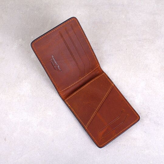 Чоловічий гаманець KAVIS, коричневий П3842