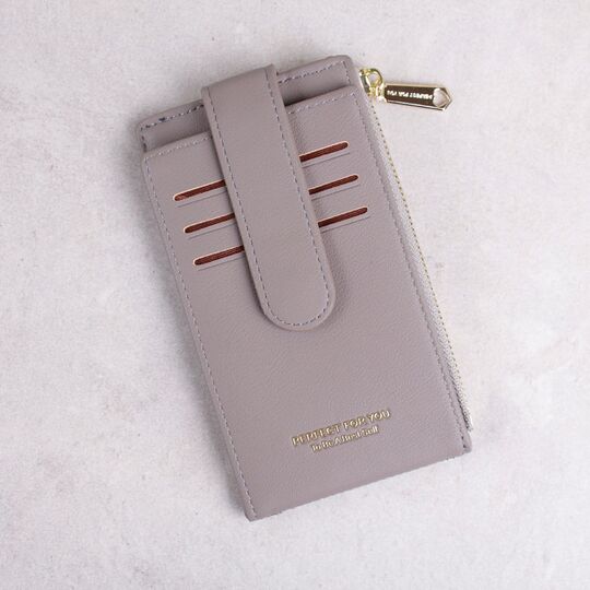 Визитница "WEICHEN", серая П3848