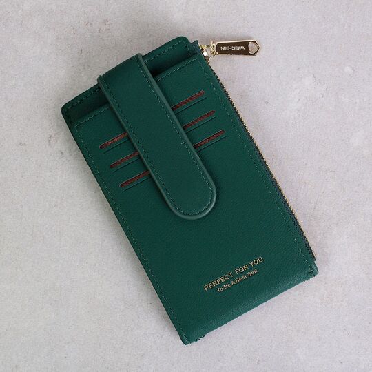 Візитниця WEICHEN, зелена П3849