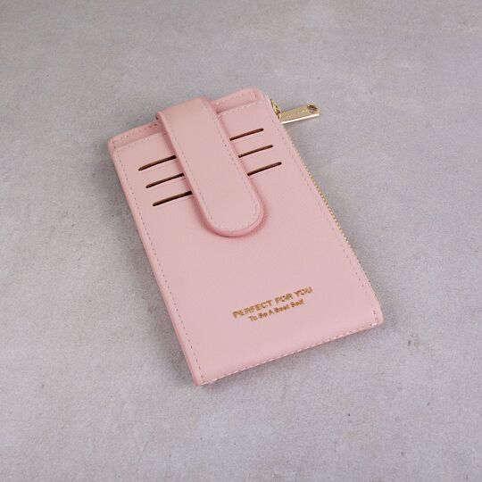 Визитница "WEICHEN", розовая П3850