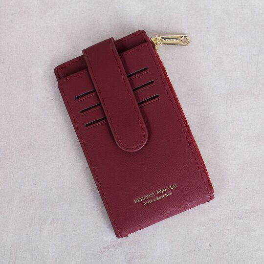 Гаманець жіночий WEICHEN, червона П3851