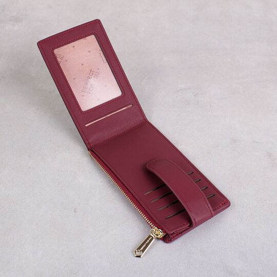 Гаманець жіночий WEICHEN, червона П3851