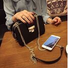 Жіноча сумка, чорна П0257 Жіноча сумка, чорна П0257