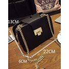 Жіноча сумка, чорна П0257 Жіноча сумка, чорна П0257