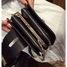 Жіноча сумка, чорна П0257 Жіноча сумка, чорна П0257