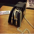 Жіноча сумка, чорна П0257 Жіноча сумка, чорна П0257