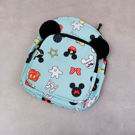 Детские рюкзаки - Детский рюкзак "Микки Маус", голубой П3855