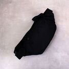 Чоловіча сумка на пояс, чорна П3857