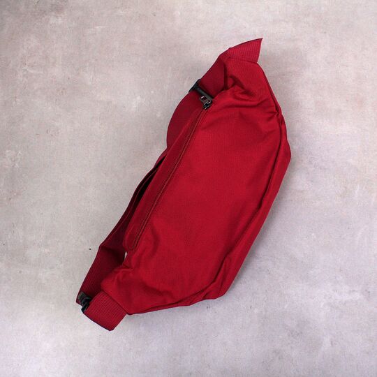 Мужская сумка на пояс, красная П3859