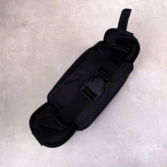 Мужская сумка на пояс, черная П3860