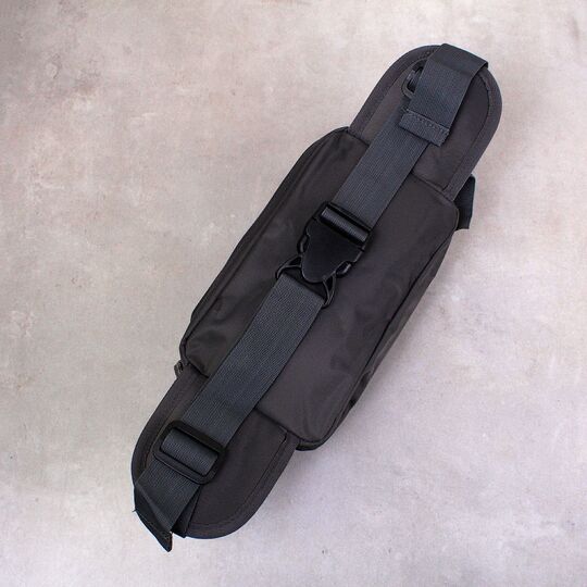 Мужская сумка на пояс, серая П3861