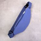 Женская бананка, сумка на пояс, синяя П3863