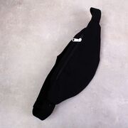 Женская бананка, сумка на пояс, черная П3864