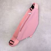 Женская бананка, сумка на пояс, розовая П3865