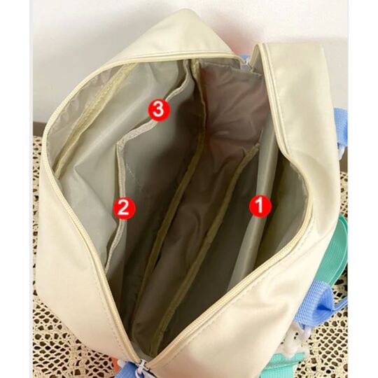 Женский рюкзак DCIMOR, белый П3870