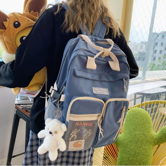 Жіночий рюкзак DCIMOR, синій П3871