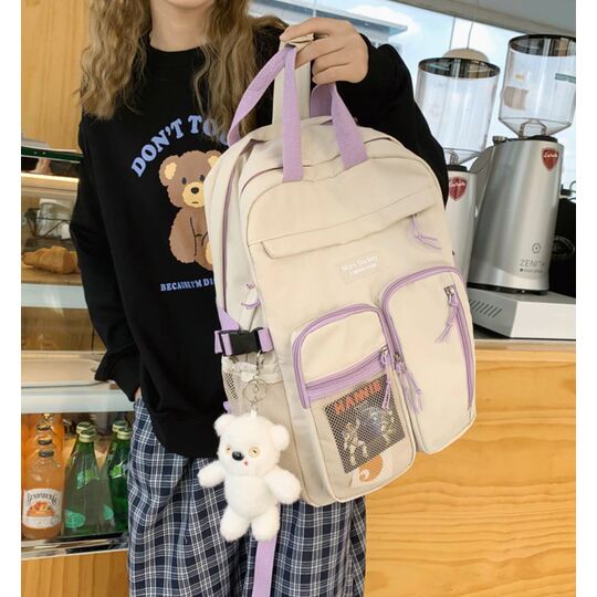 Жіночий рюкзак DCIMOR, біла П3873