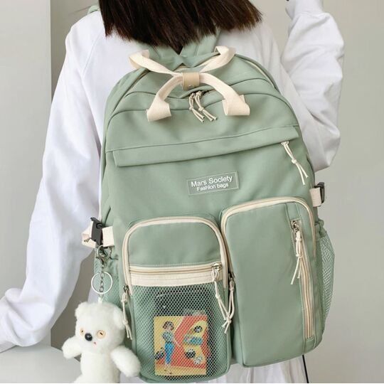 Жіночий рюкзак DCIMOR, зелений П3874