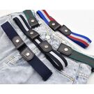 Пояс без пряжки, синій П3876