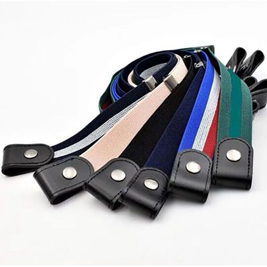 Пояс без пряжки, белый П3879