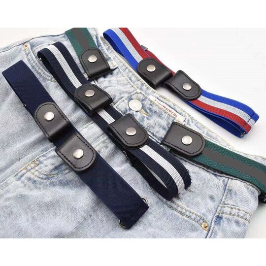 Пояс без пряжки, белый П3879