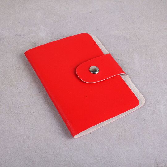 Візитниця червона П0260