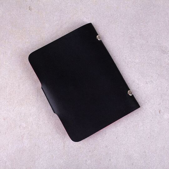 Визитница, черная П0261