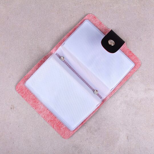 Визитница, черная П0261