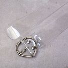 Жіночий ремінь, прозорий П3891