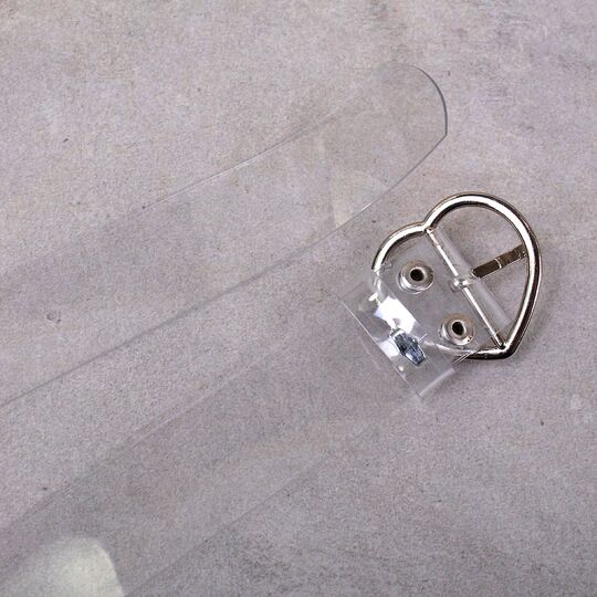 Жіночий ремінь, прозорий П3891