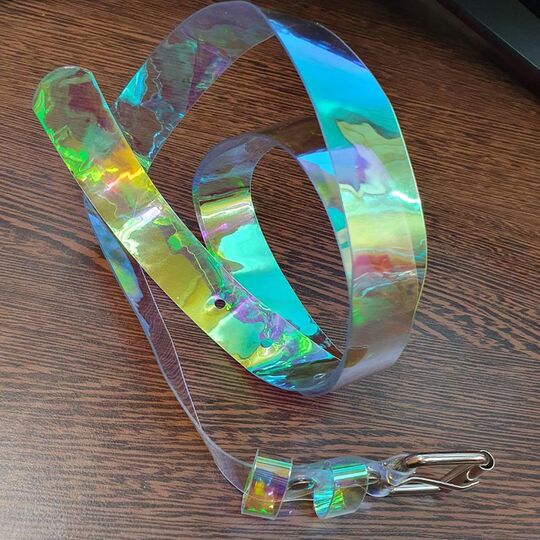 Жіночий ремінь, прозорий П3892