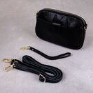 Женская сумка клатч, черная П3895