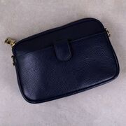 Женская сумка клатч, синяя П3896
