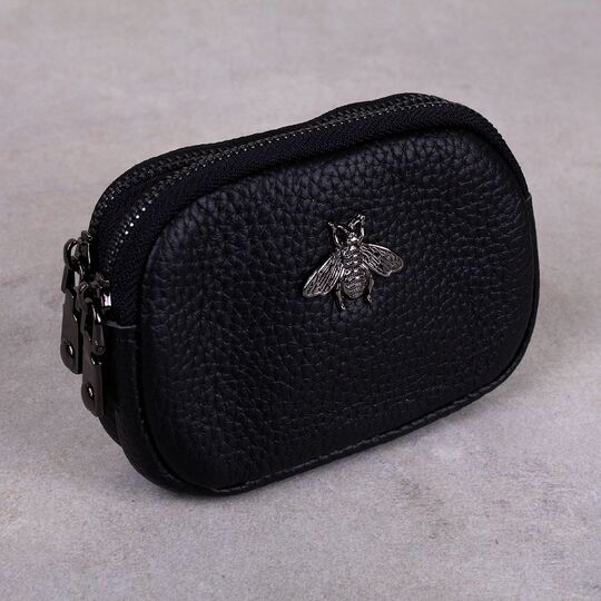 Жіночий гаманець, чорний П3899